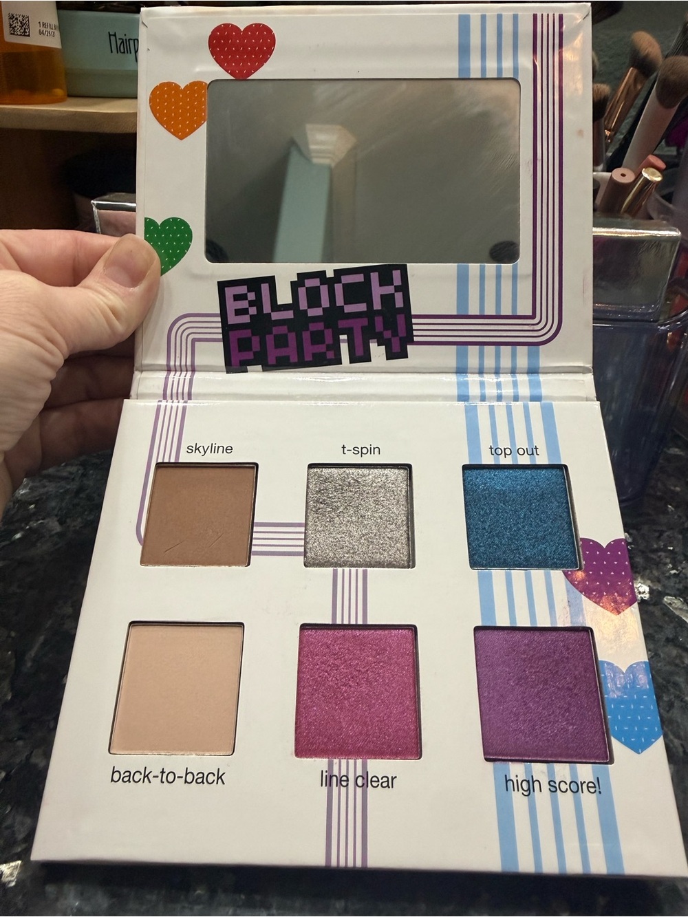 Tetris x IPSY Block Party Eyeshadow Palette Limited Edition NEW
